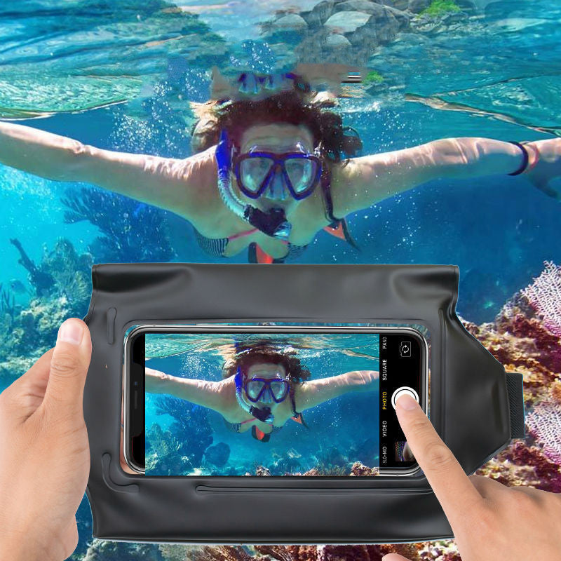 Takeaway Mobile Phone Waterproof Bag Diving Cover