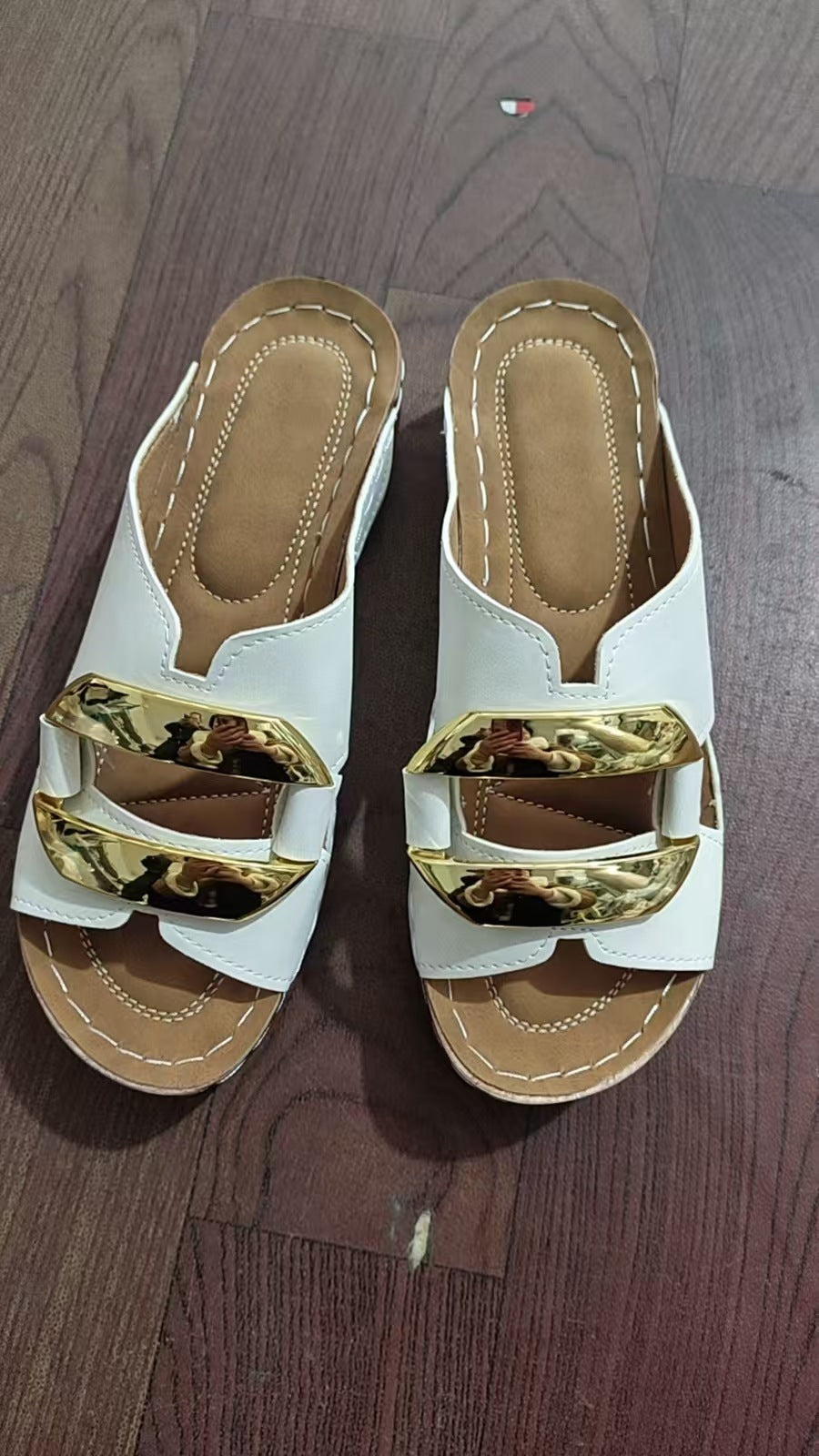 Sandals Roman Style Breathable Casual Platform Flip-flops Lightweight New Comfort Summer Flat Heel