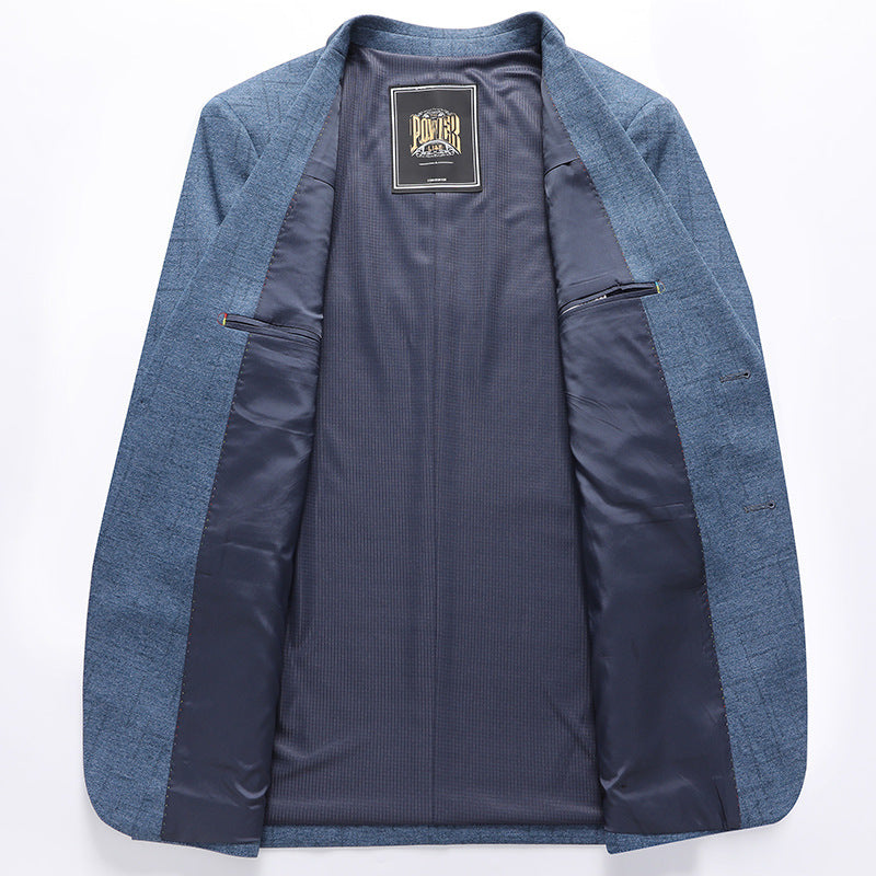 Spring Casual Men's Coat Slim Korean Style Trendy Handsome Suit