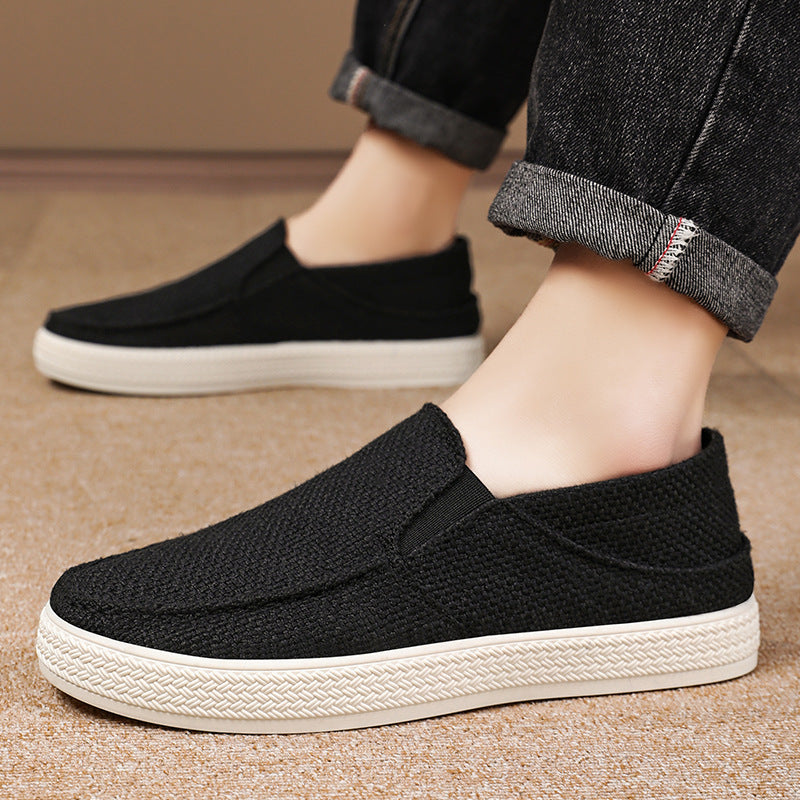 Men's Shoes Low-top Casual Beijing Cloth Shoes
