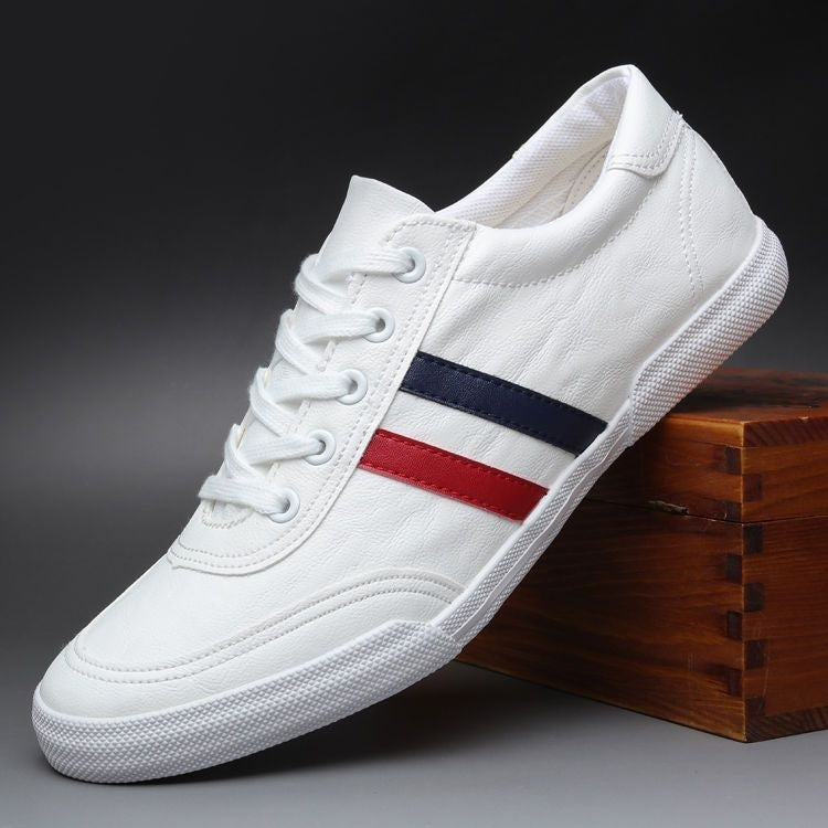 Men's Shoes Spring And Summer Breathable Fashionable Shoes Casual Odor-destroying Leather