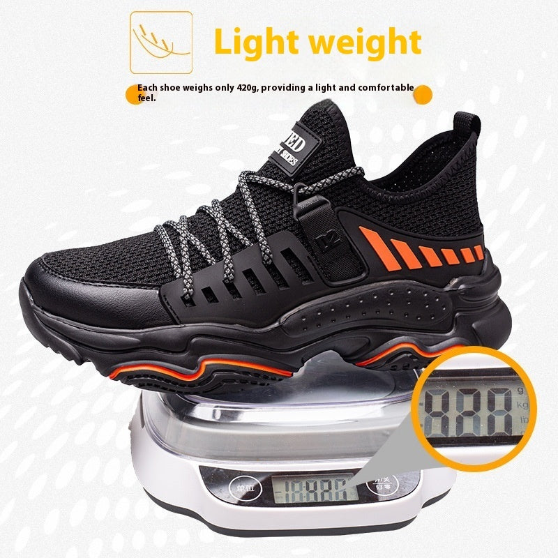 Safety Protection Shoes Flying Woven Steel Toe Cap