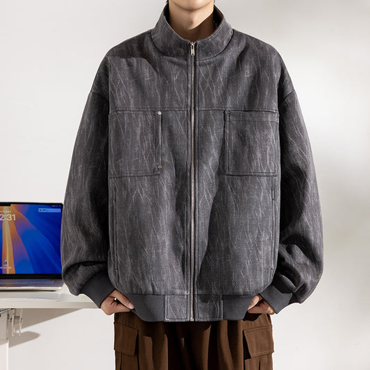 Autumn Weight-catcher Trendy Long Sleeve Casual Coat Men's Clothing