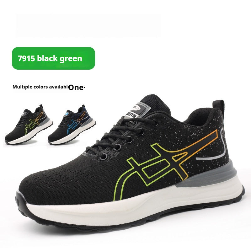 Anti Smashing And Puncture Comfortable Breathable Mesh Safety Protective Shoes