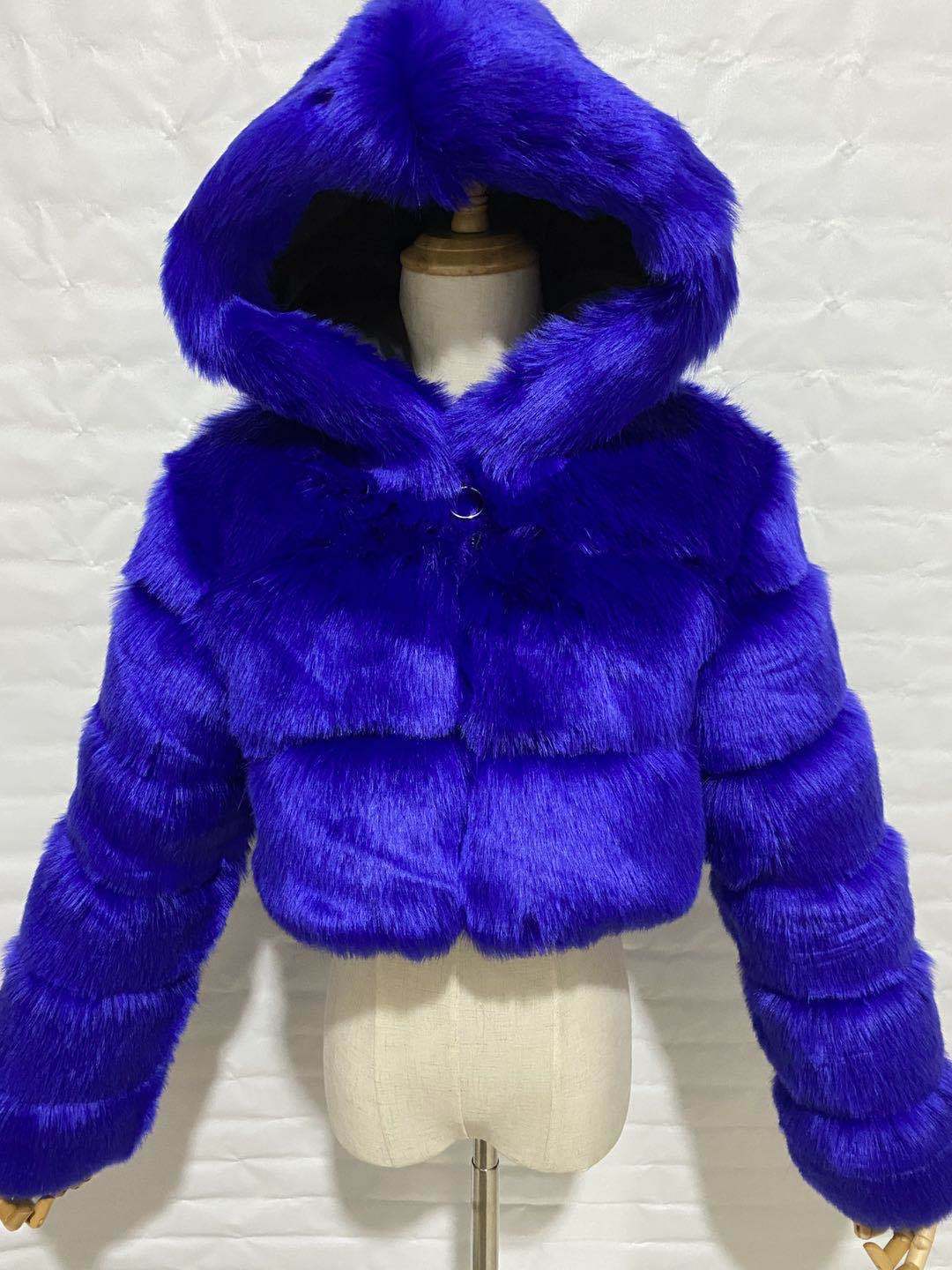Imitation Fur Overcoat Coat European And American Fashion