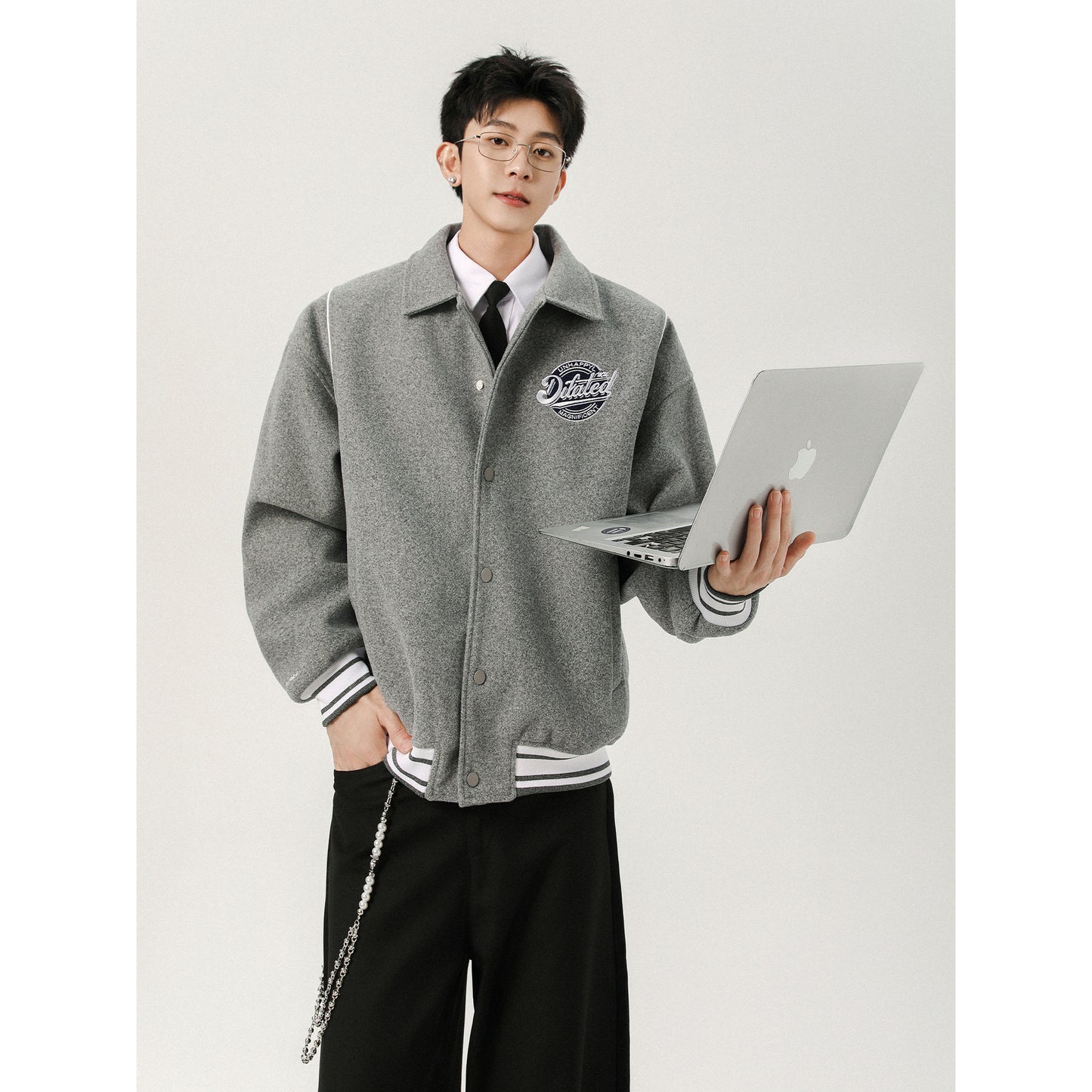 Fashion Casual Patchwork Vintage Men's Jacket