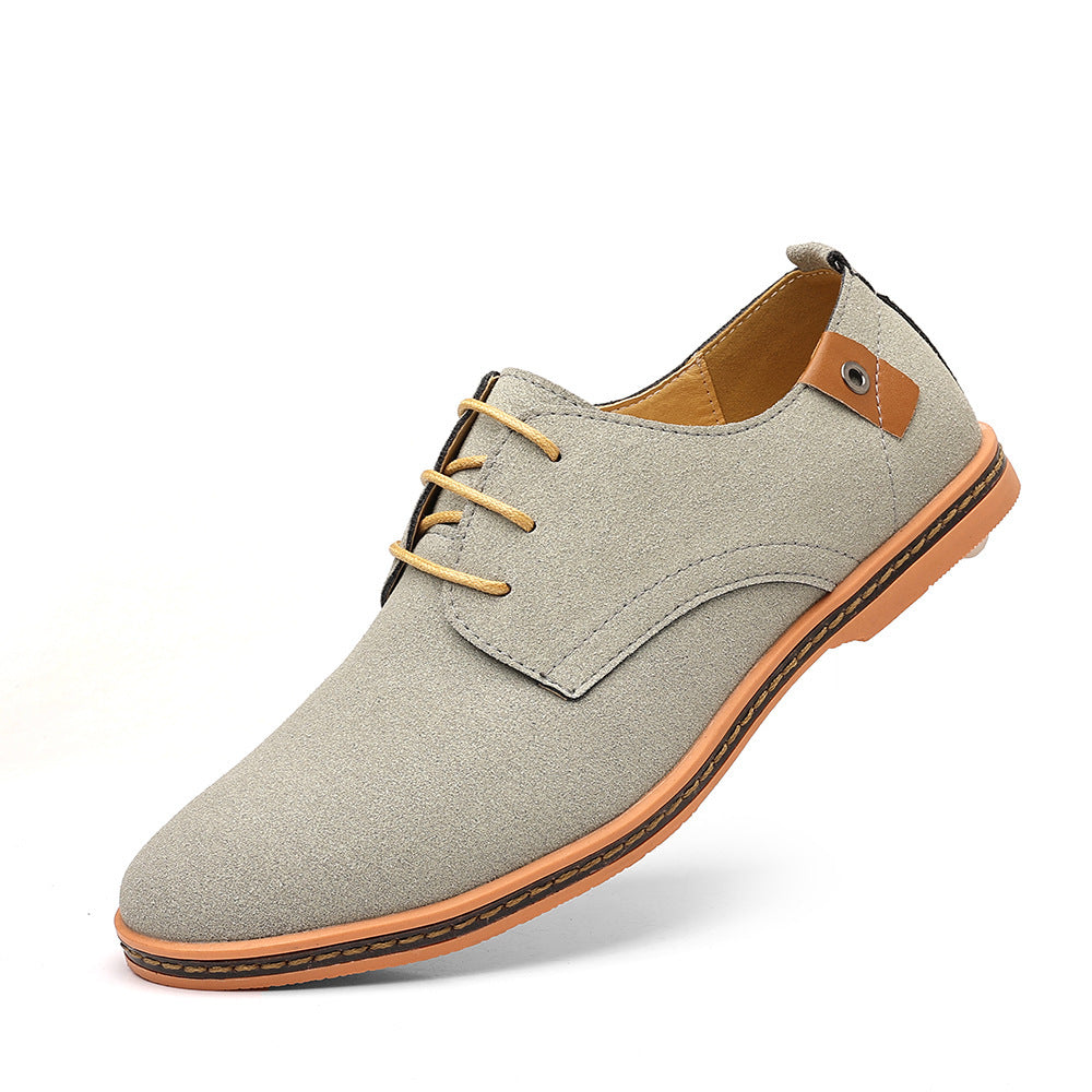 Personality Men's Casual Suede Shoes