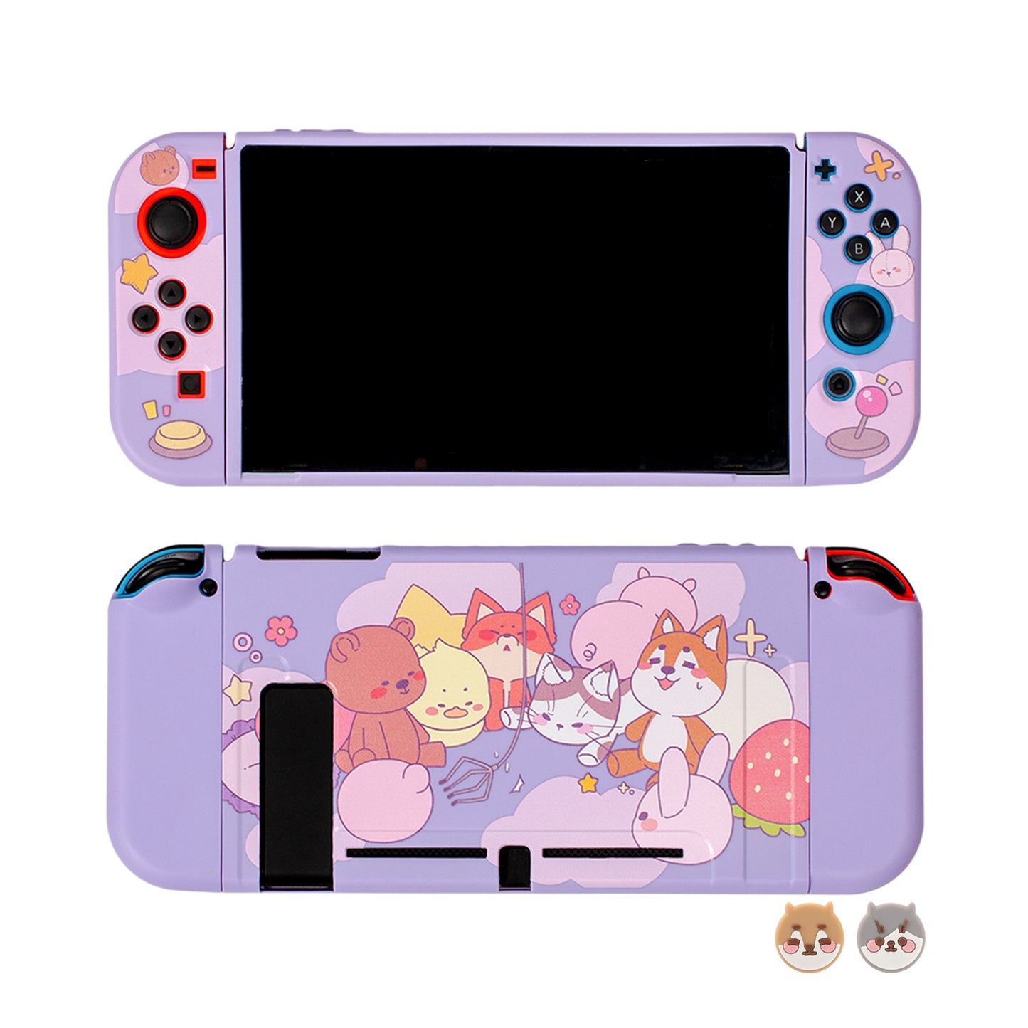 Game Console Soft Shell Pattern Cat And Dog