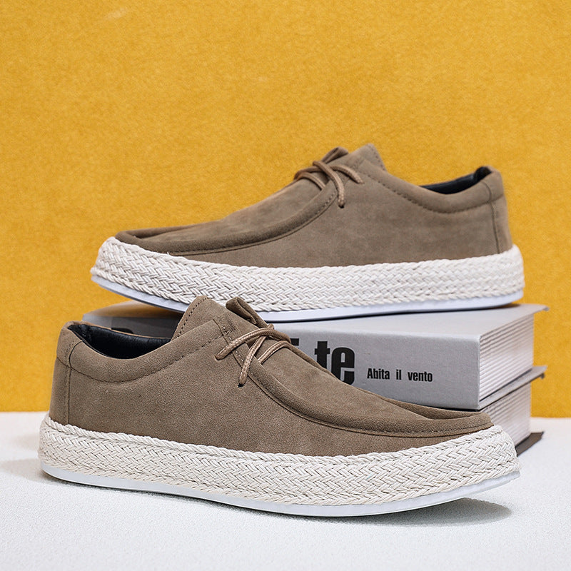 Men's Casual Pumps Men's Handmade Cloth Shoes Low-top Sneakers Men's