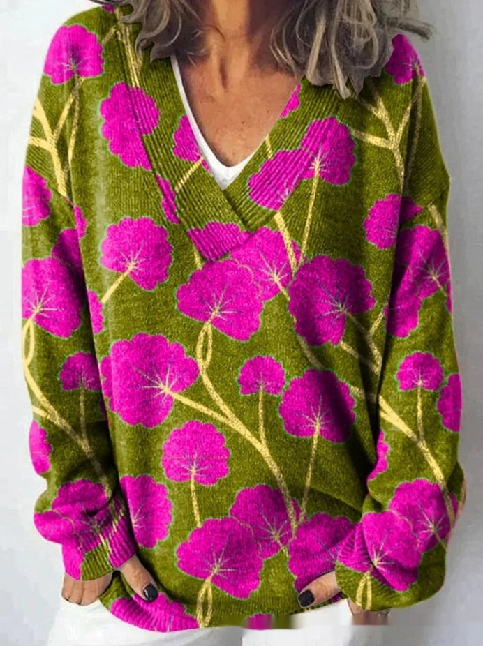 Loose And Lazy Style Soft Glutinous Pullover Women's Top