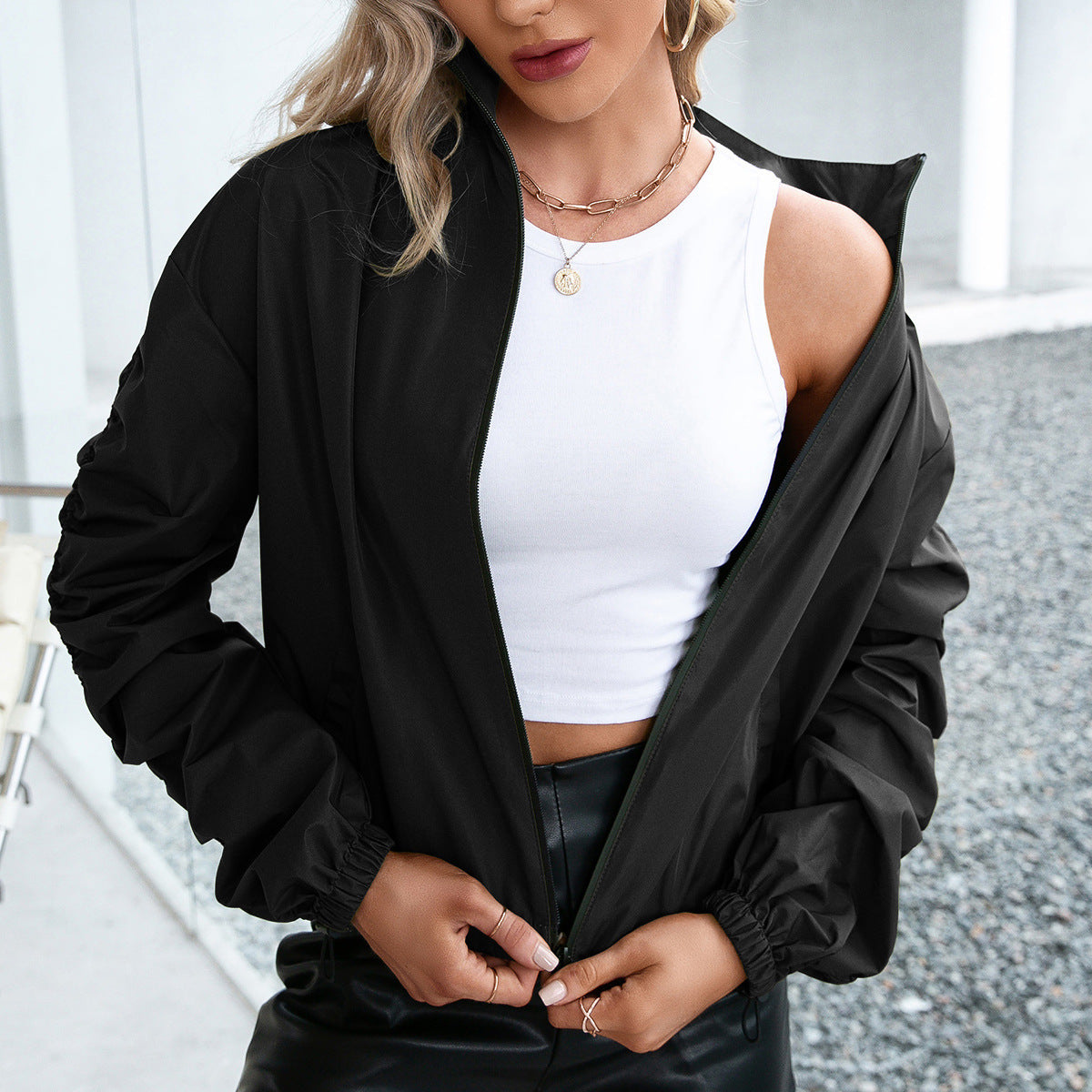 Women's Sport Climbing Raincoat Casual Jacket