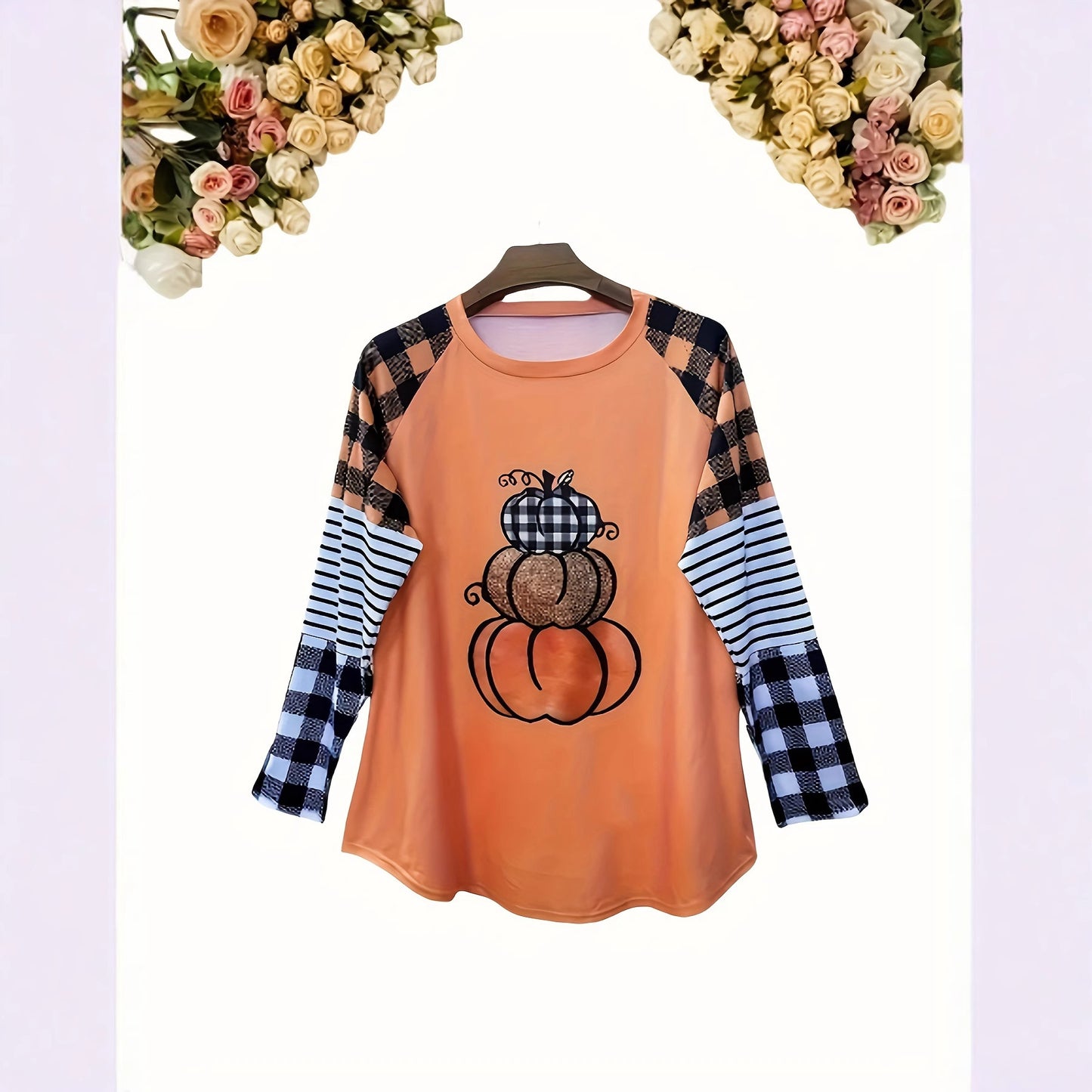 T-shirt Hip Hop Series Printed Women's Street Long Sleeve