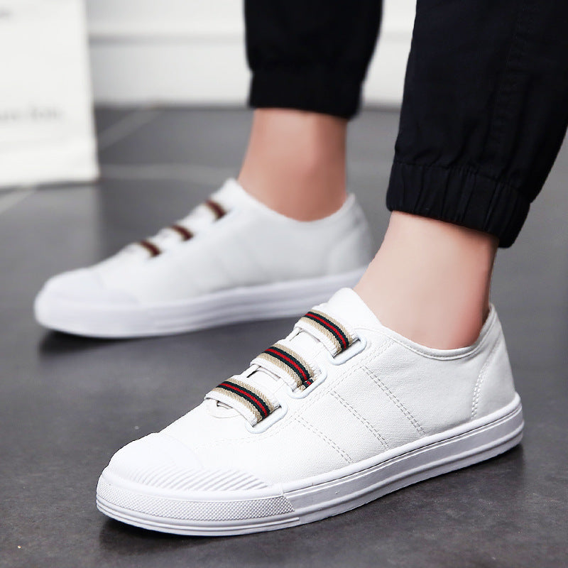 Korean Style Summer And Autumn Breathable Canvas Casual Shoes