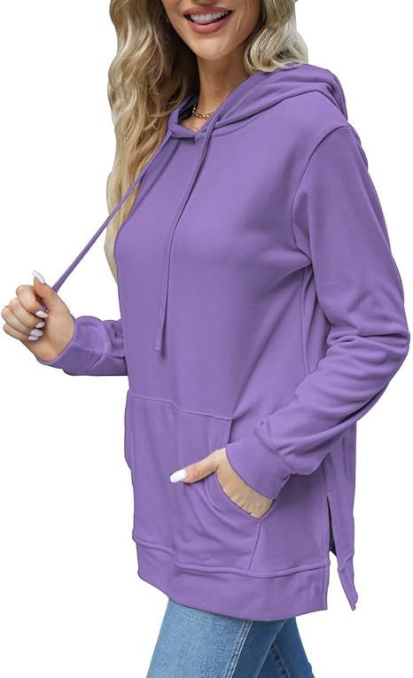 Casual Long Sleeve Sweatshirt Top With Pockets