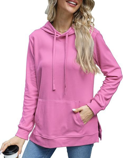 Casual Long Sleeve Sweatshirt Top With Pockets