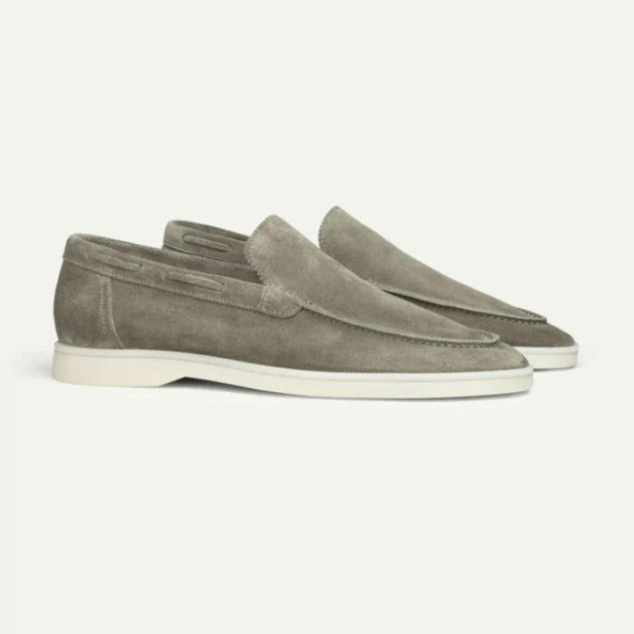 Men's Matte Suede Flat Shoes