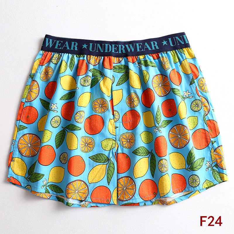 Fashion Purified Cotton Men's Underwear Boxers