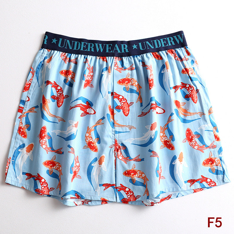 Fashion Purified Cotton Men's Underwear Boxers
