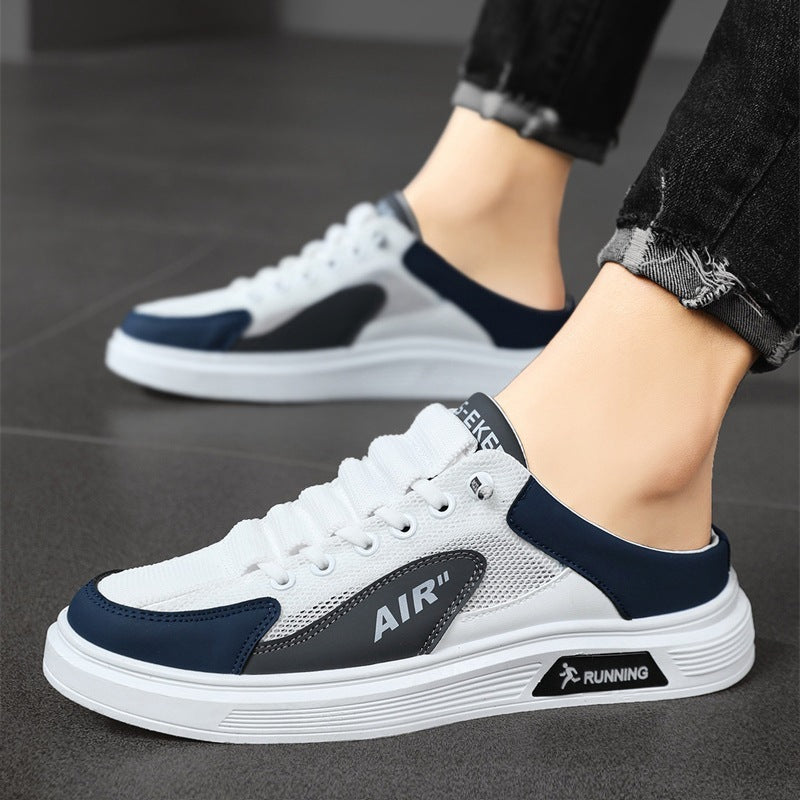 Wear-resistant Rubber Sole Low-top Casual Shoes