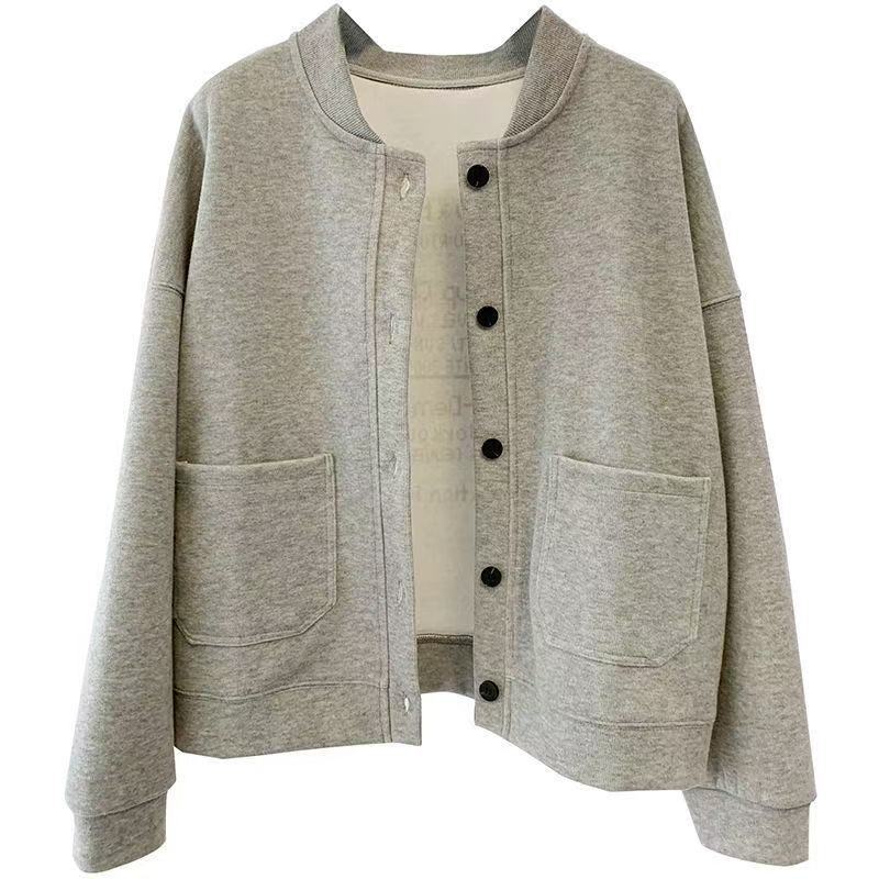 Women's Loose Casual Button Fashion Jacket