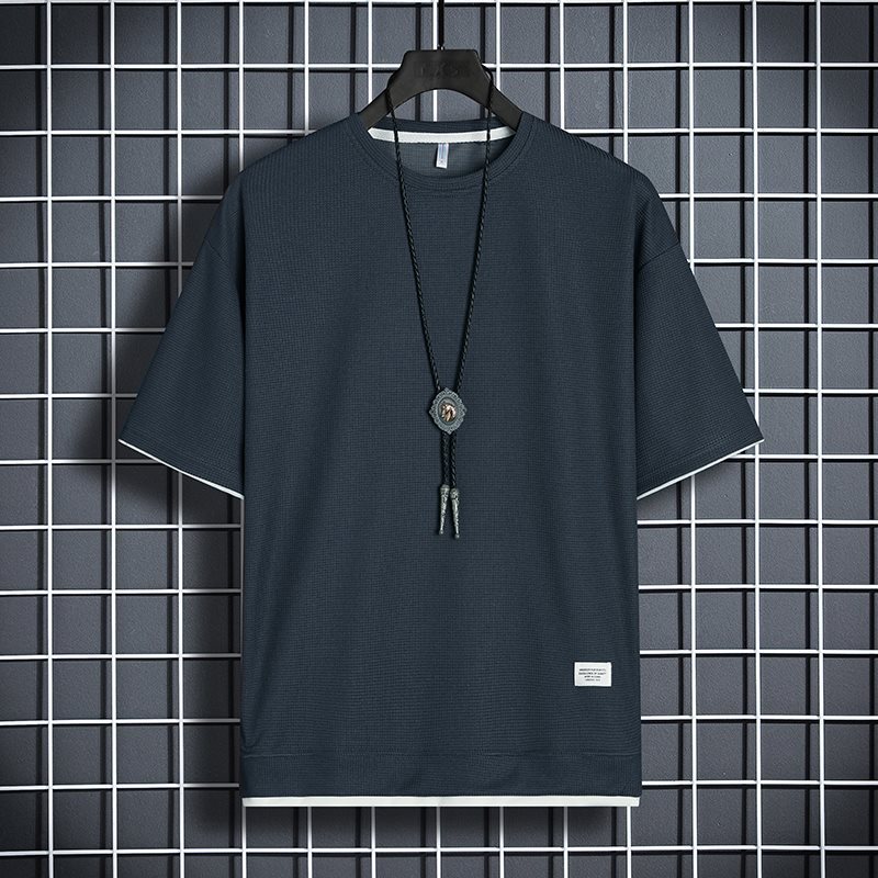 Half Sleeve Trendy All-matching Top