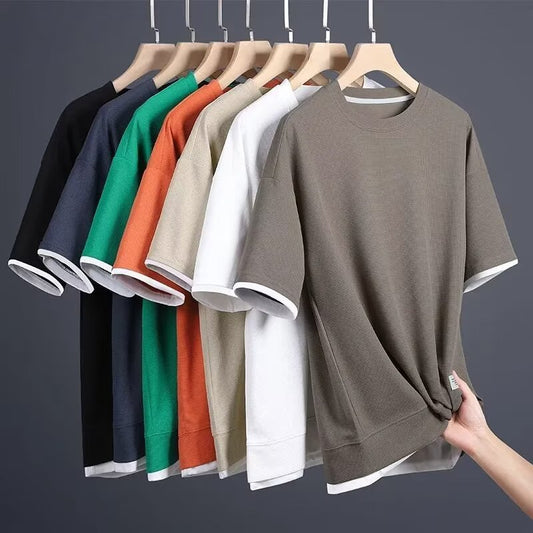 Summer New Men's Short-sleeved T-shirt