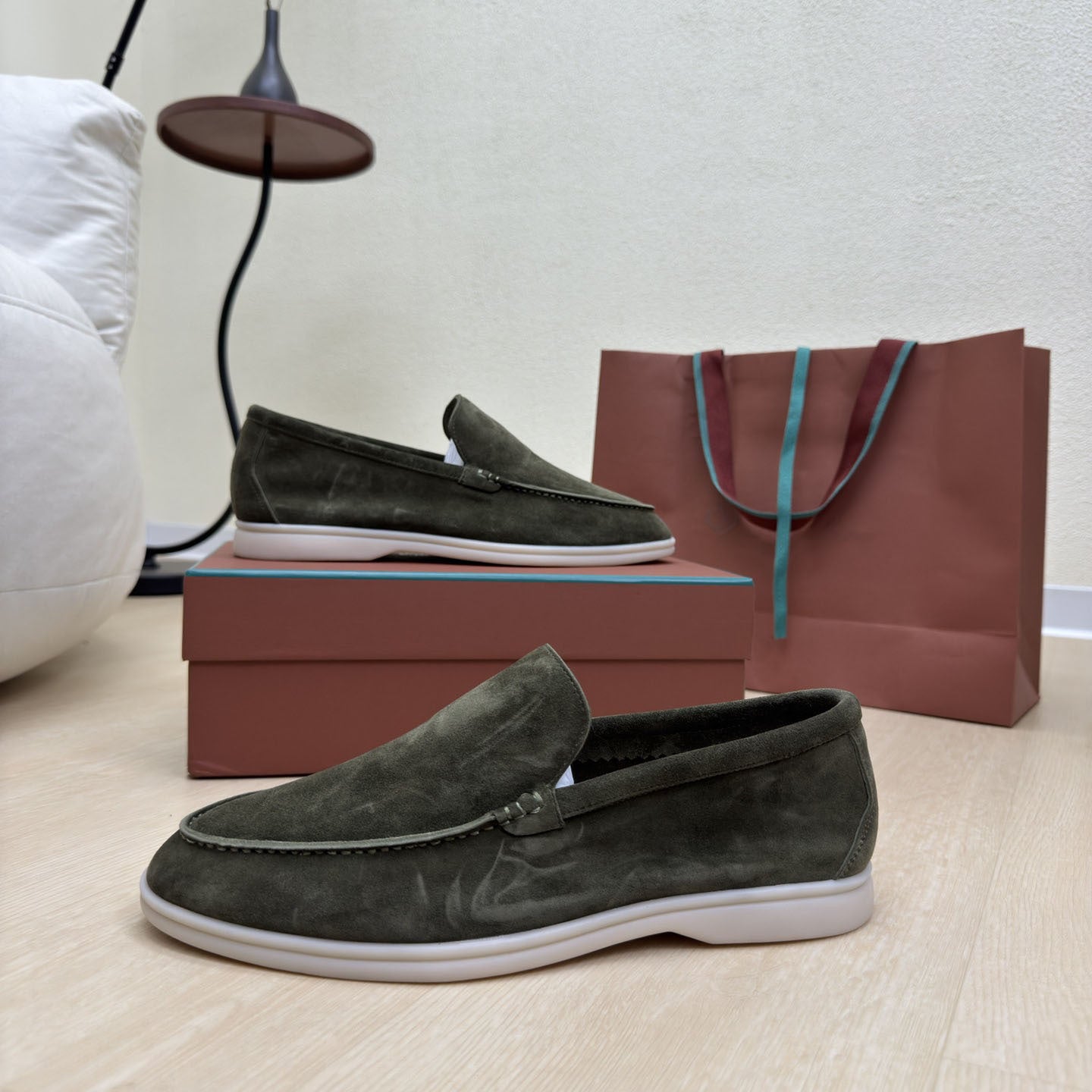 Men's And Women's Flat Bottom Round Toe Casual Shoes