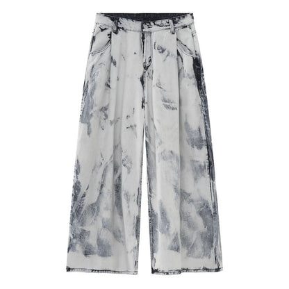 American Retro Tie-dye High Street Leisure Suit
