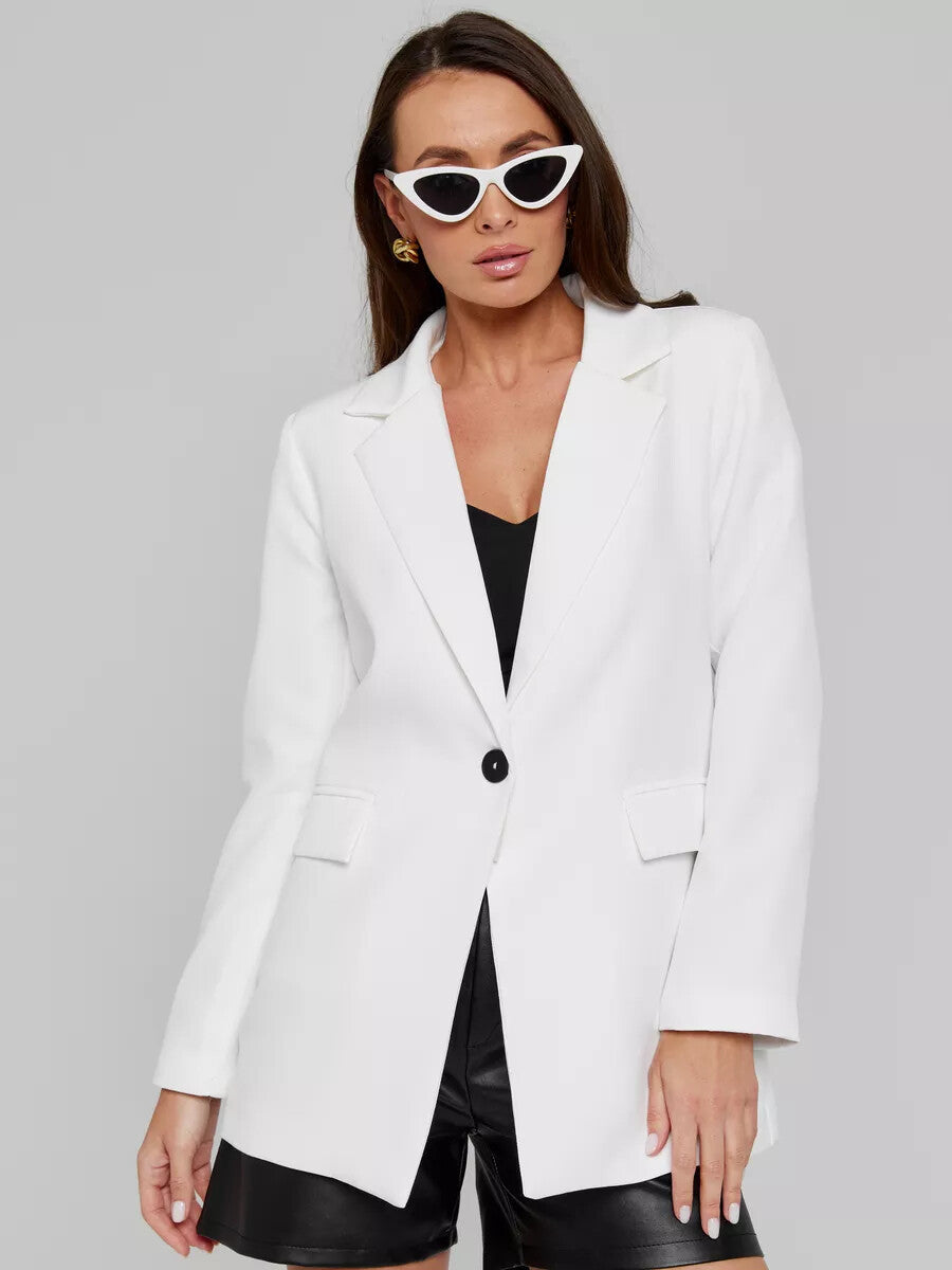 Casual Long Sleeve Loose Slimming Thin Coat