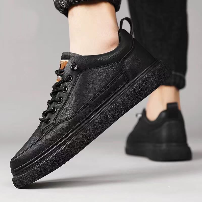 Men's All-match Black Sports Casual Shoes