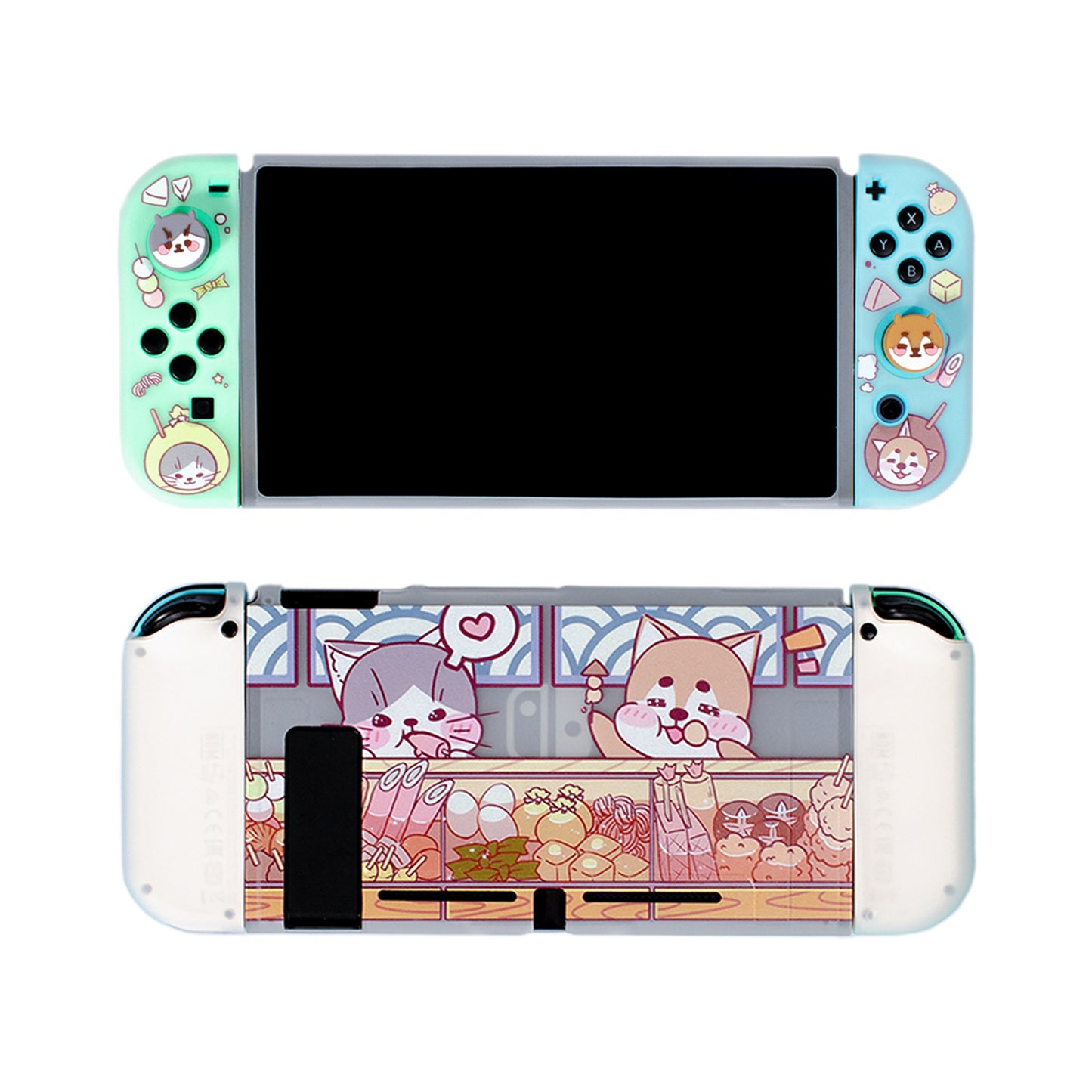 Game Console Soft Shell Pattern Cat And Dog