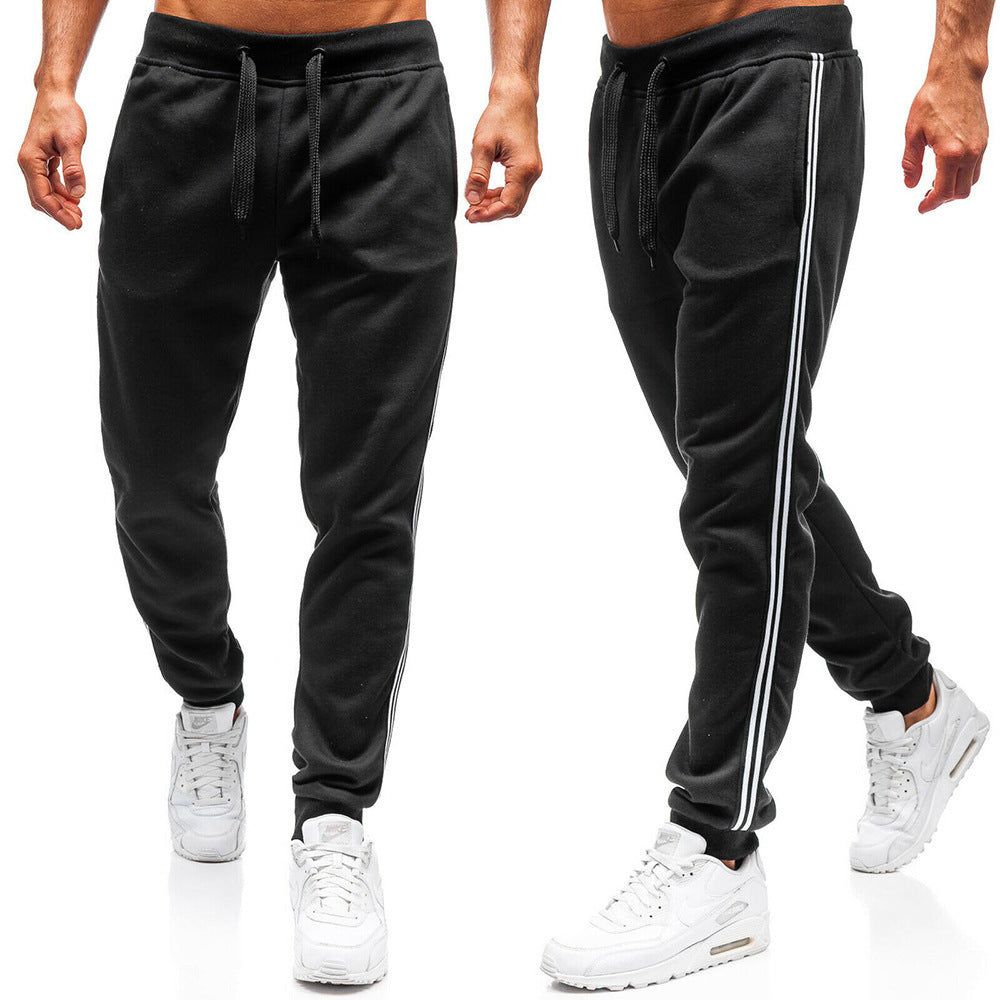 Summer Casual Pants Men's Loose Tappered Stitching