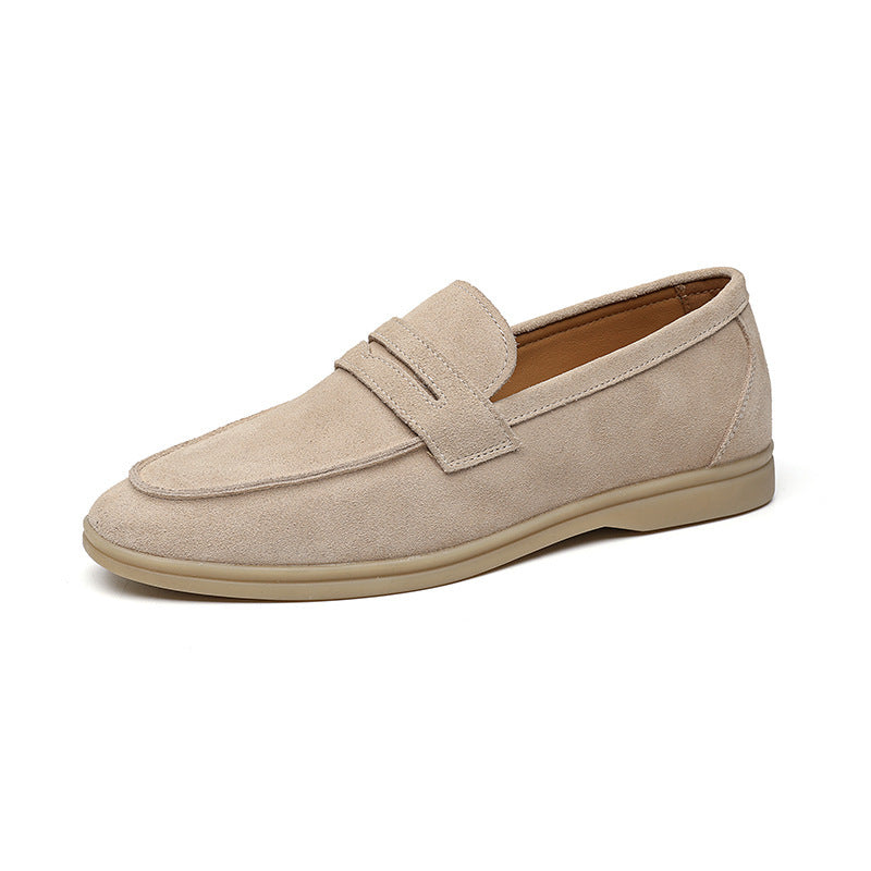 Gommino Suede Men's Soft Bottom Slip-on Casual Shoes