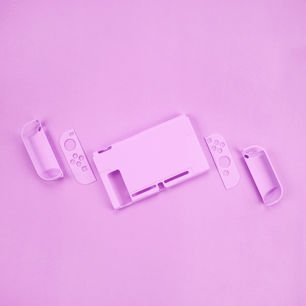 PC Solid Color Split Protective Case All-inclusive Anti-fall Hard Shell