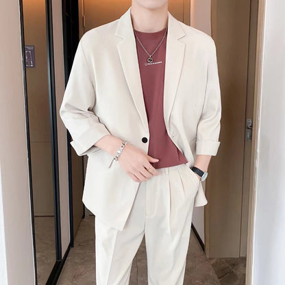 Casual Suit Men's Trendy Baggy Coat