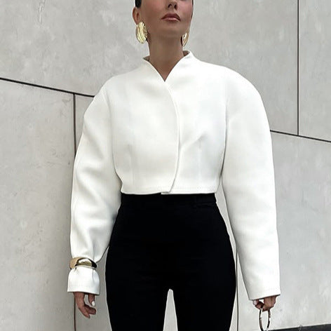 Machete Long Sleeve Loose-fitting Short Coat Women