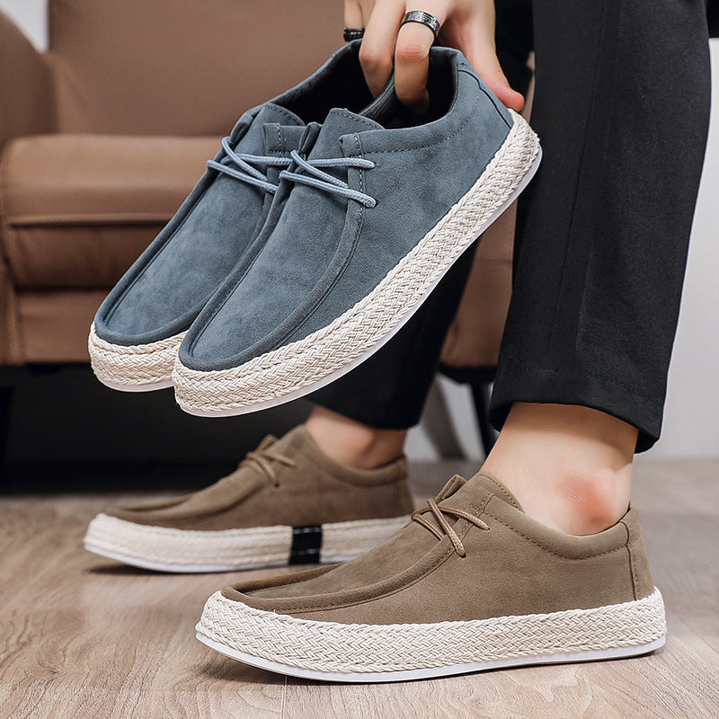 Men's Casual Pumps Men's Handmade Cloth Shoes Low-top Sneakers Men's