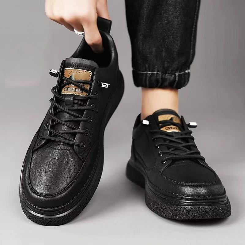 Men's All-match Black Sports Casual Shoes