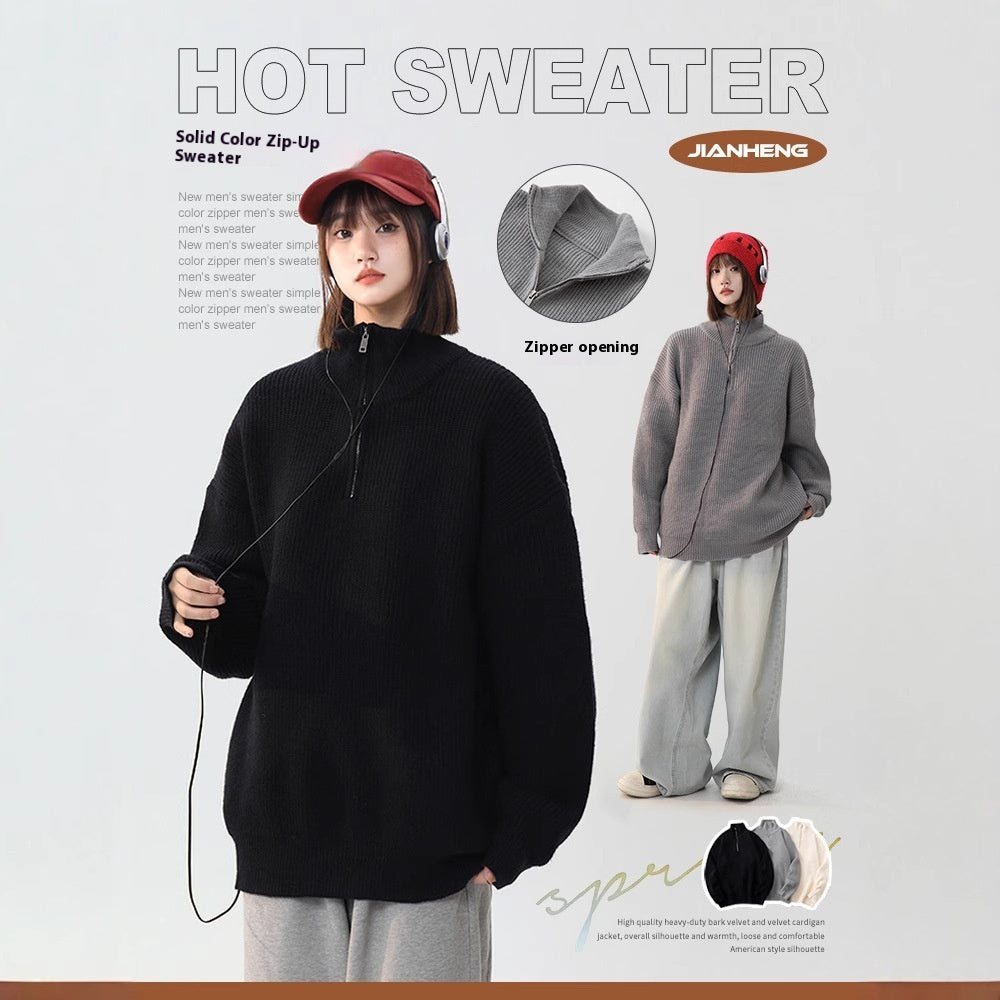 Men's Outerwear Pullover Sweater Simple Casual