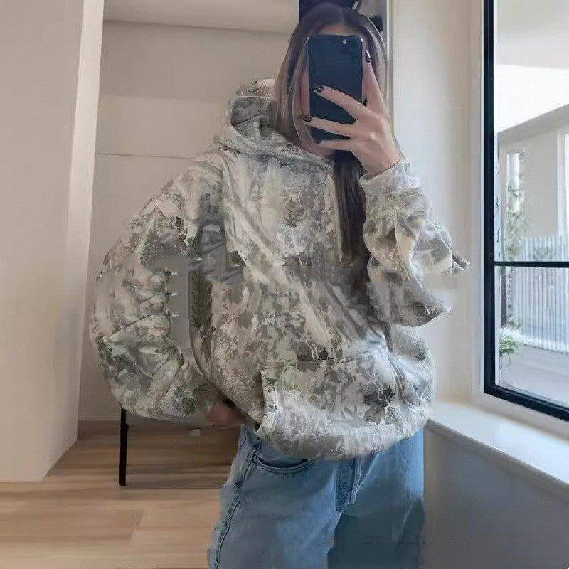 Trendy Casual Fashion Loose Long Sleeve Sweatershirt