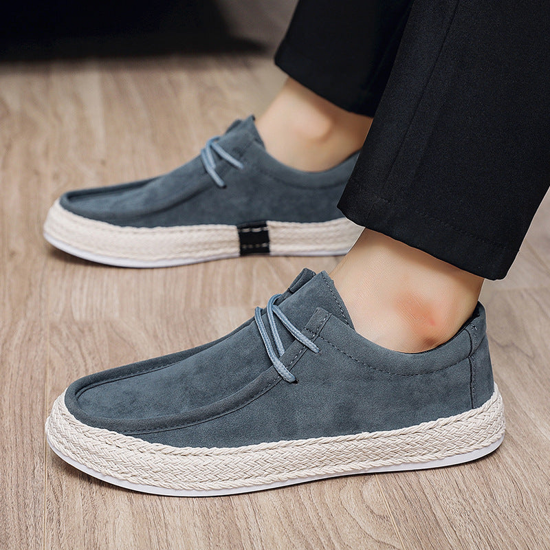 Men's Casual Pumps Men's Handmade Cloth Shoes Low-top Sneakers Men's