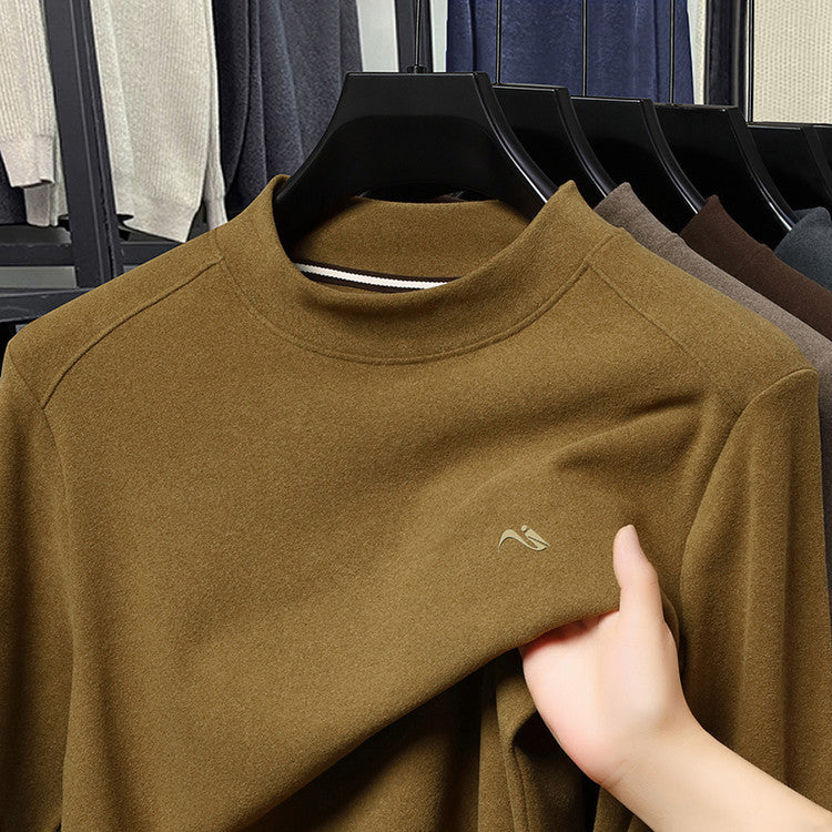 Crew Neck Casual Loose Long Sleeve Men's T-shirt