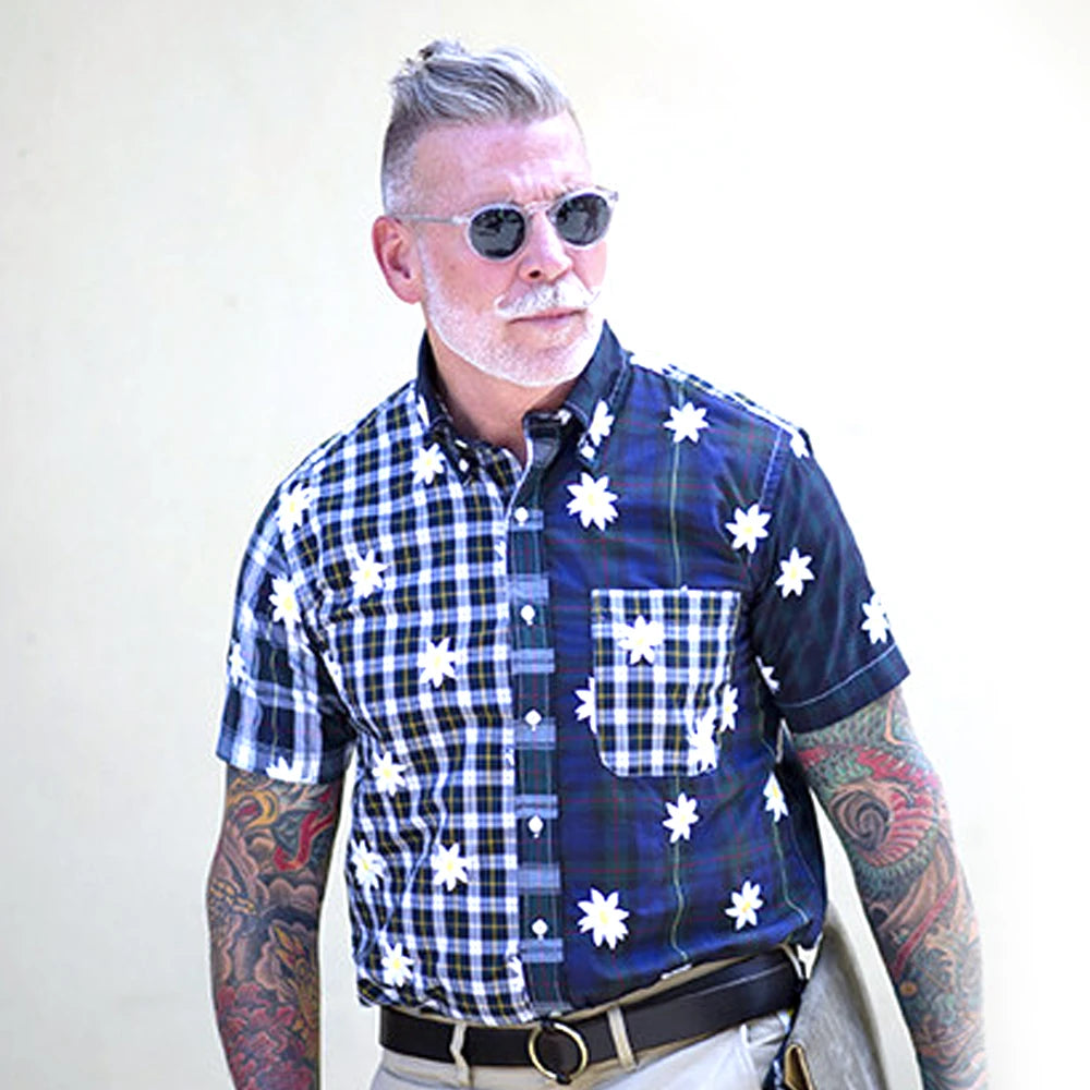 Gregory Peck OV5186 Vintage Round Men Sunglasses Frame Transparent Trendy Cicle Sunglasses for Women Polarized Round Sunglasses