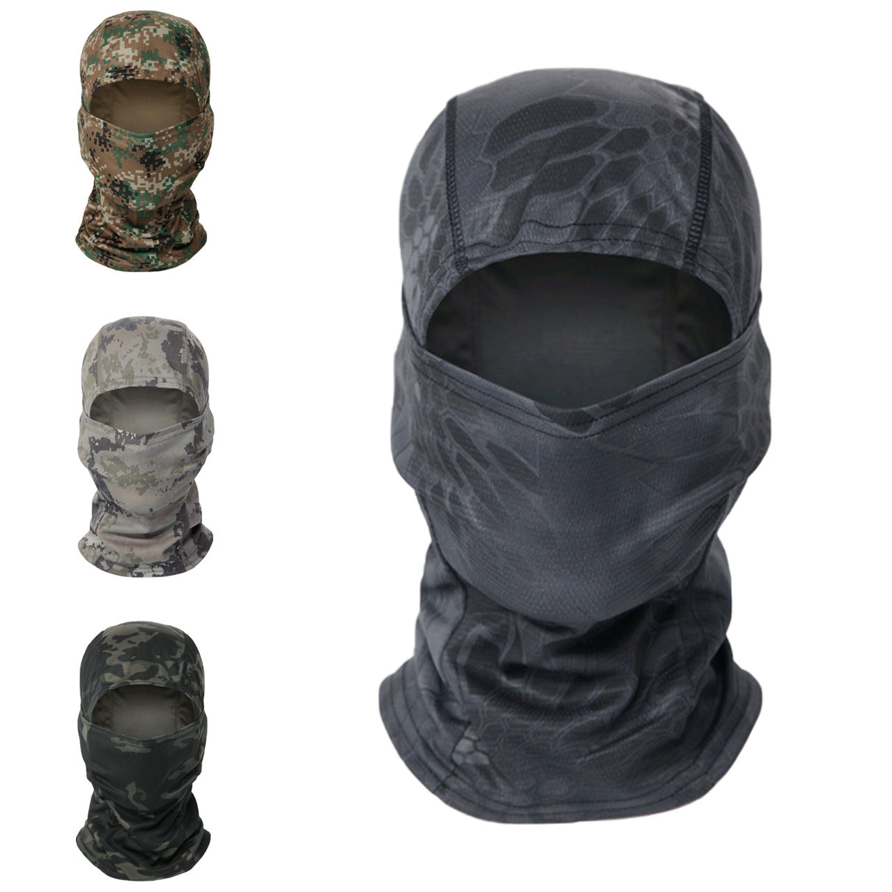 Outdoor Quick-drying Mesh Breathable Cycling Camouflage Headgear