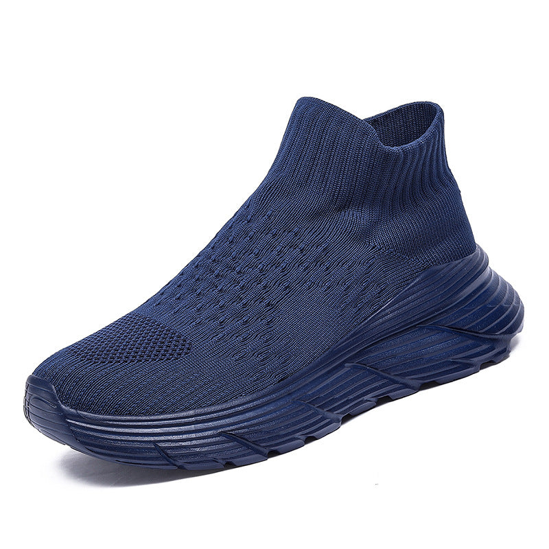 New Fly-knit Socks Shoes Breathable Lightweight