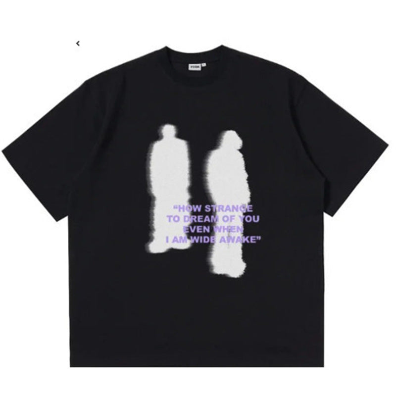 Shooting House T-shirt White Same Style Printed