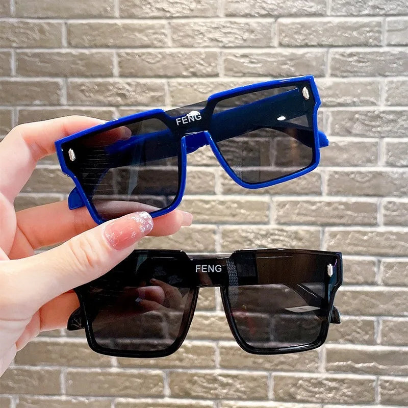 Children Sunglasses Trend Cool Fashion Silicone Sunscreen UV Protection Girls Boys Sunglasses