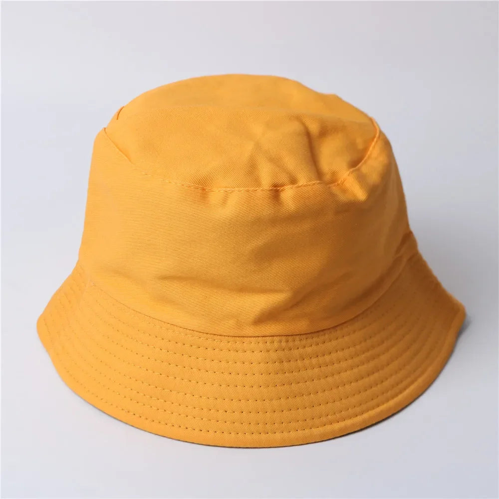 Fluorescent Bucket Hat Women Spring and Summer Fashion Green Sunscreen Shade Street Wash Basin Hat All-match Men's Caps Panama