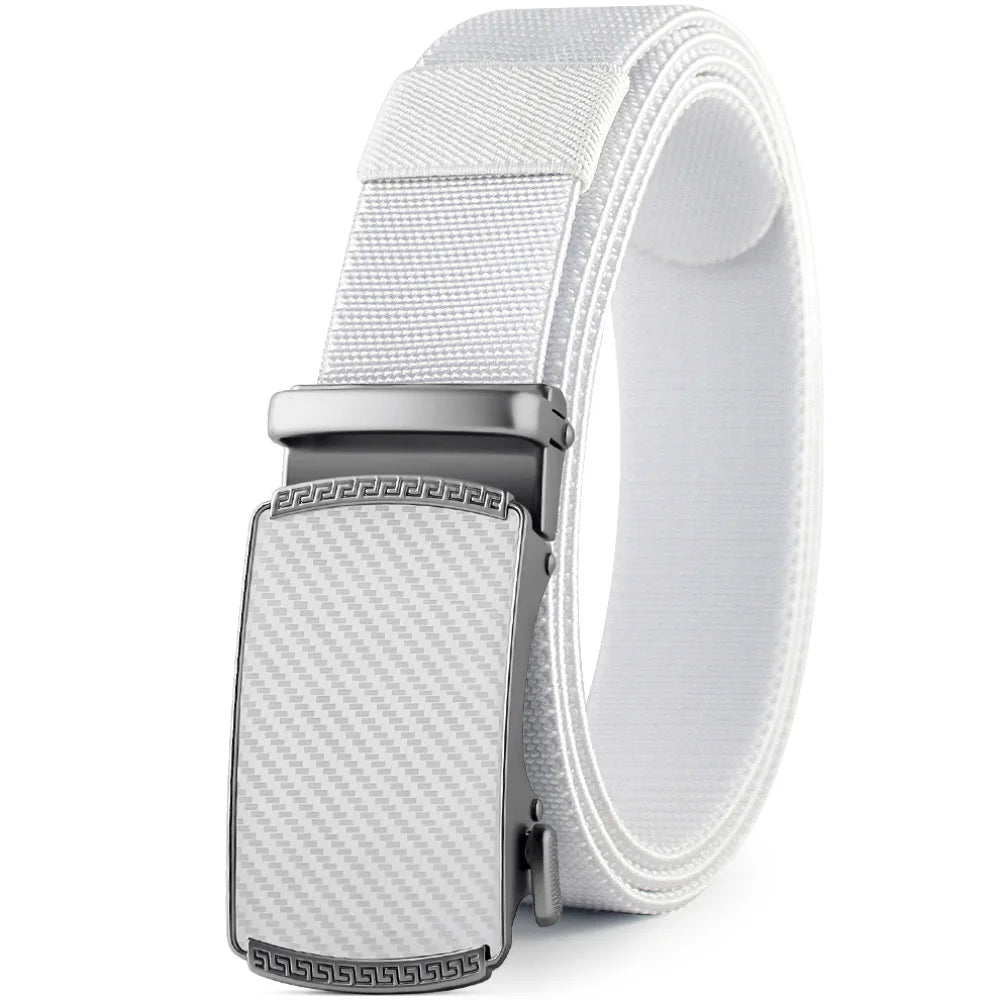 Men's Belt Casual Woven Elastic Belt Outdoor Sports Women's Belt Climbing Work Belt Jeans Suit Pants Men's And Women's Universal