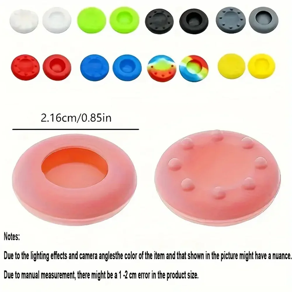 20PCS Non-slip Silicone Analog Joystick Thumb Stick Grip Cap For PS3/Xbox360 Controller Game Accessories Controller